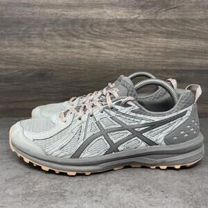 Asics Frequent Trail Running Sneakers Womens Size 9 Grey Athletic Trainer